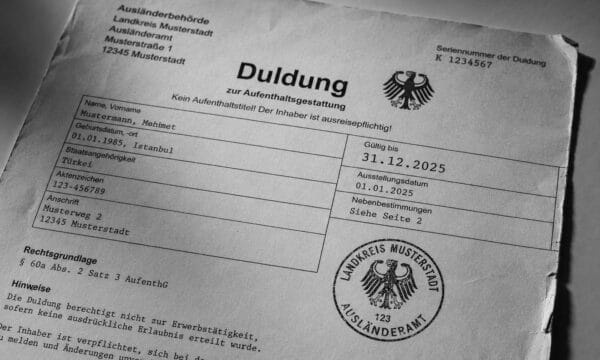 anwaltliche Beratung für Duldung und Bleiberecht in München