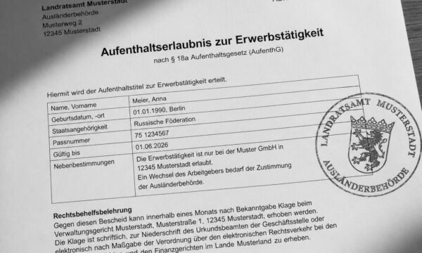 Fachkräfteeinwanderungsgesetz (FEG 2.0) - vom Anwalt beraten lassen